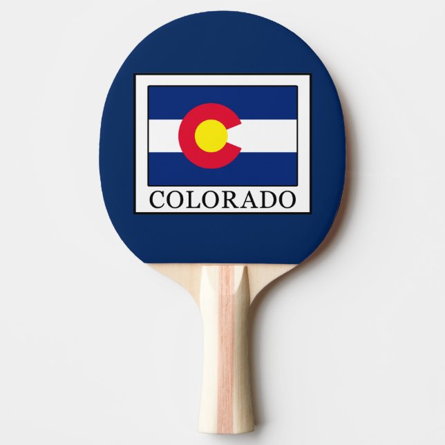 Colorado Ping-Pong Paddle (Front)