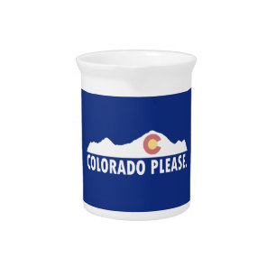 Colorado Please Beverage Pitcher