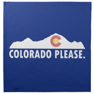Colorado Please Cloth Napkin