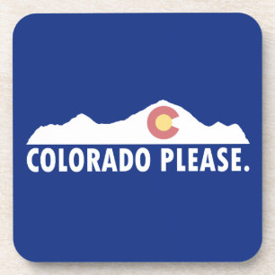 Colorado Please Drink Coaster