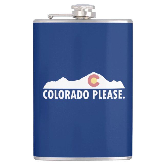 Colorado Please Flask (Front)