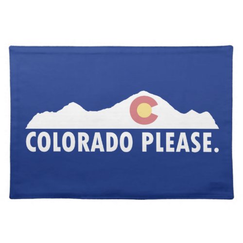 Colorado Please Placemat