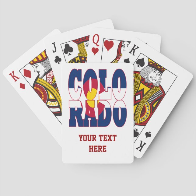 Colorado Poker Cards (Back)