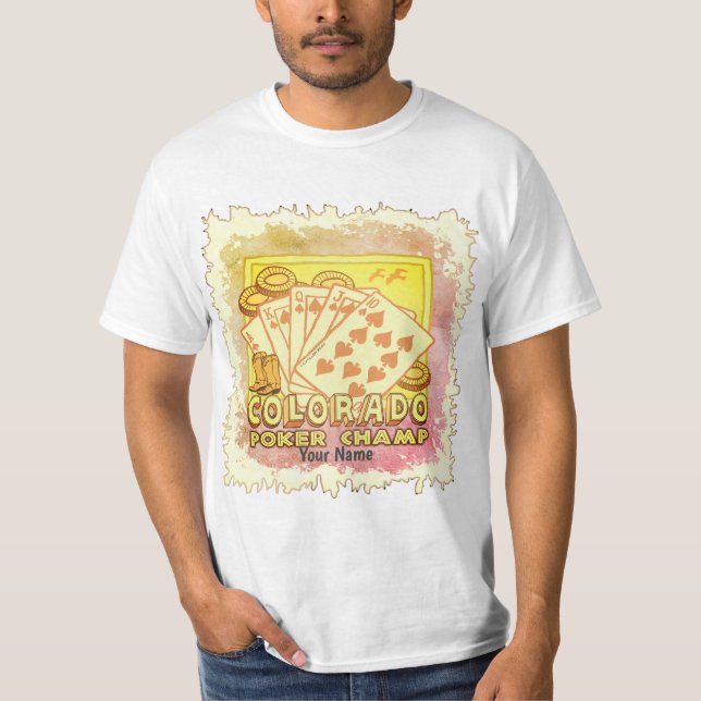 Colorado Poker T-Shirt (Front)