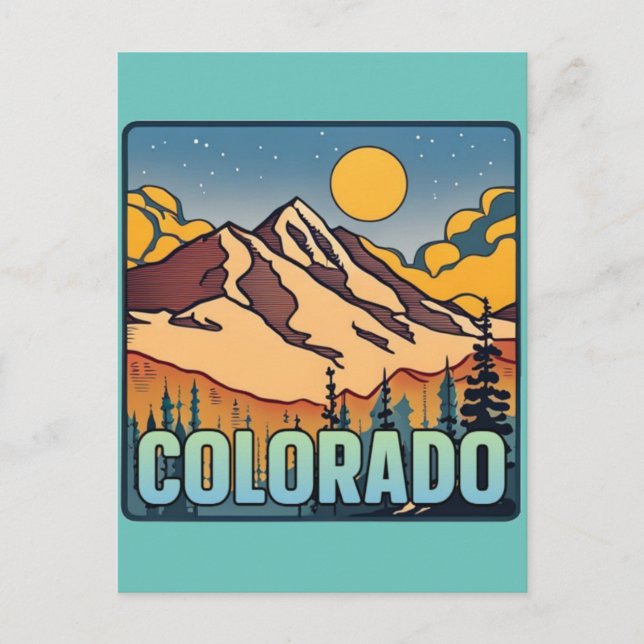 Colorado  postcard (Front)