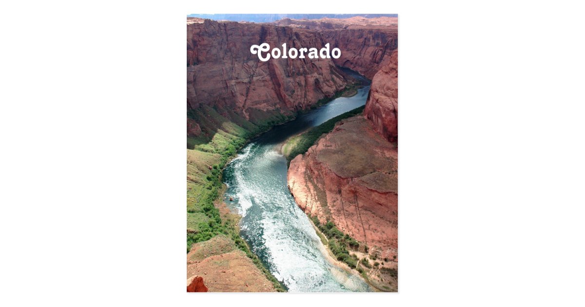 Colorado Postcard Zazzle com
