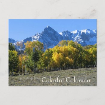 Colorado Postcard by photog4Jesus at Zazzle