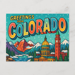 COLORADO Postcard