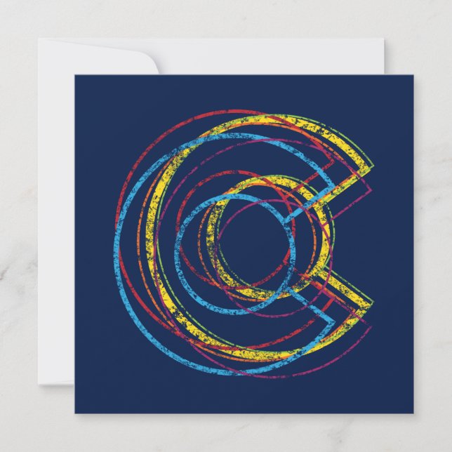 colorado pride blur invitation (Front)