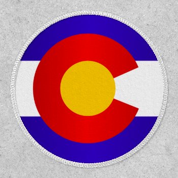 Colorado Pride Patch by NativeSon01 at Zazzle