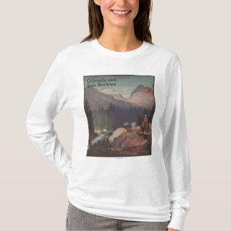 Colorado Railroad Promotional Poster T-Shirt