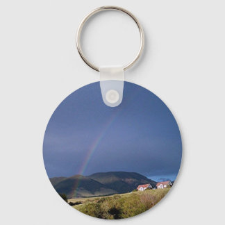 colorado rainbow keychain