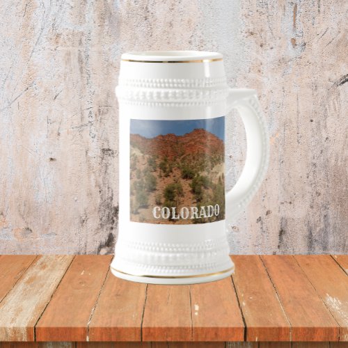 Colorado Red Rocks Landscape Beer Stein