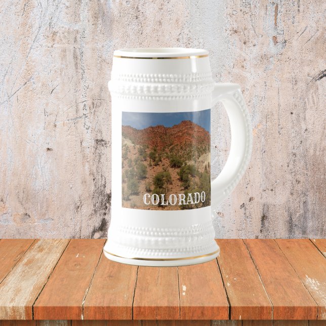 Colorado Red Rocks Landscape Beer Stein (In Situ)