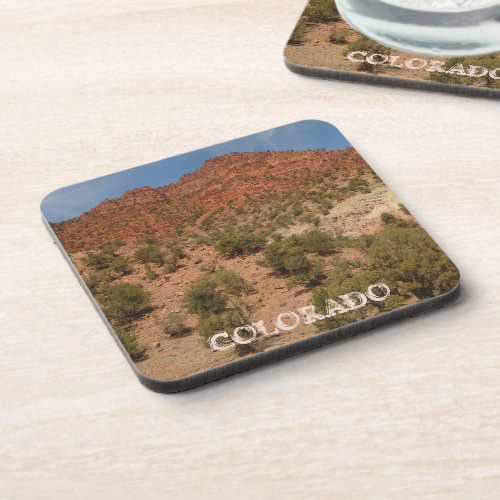 Colorado Red Rocks Landscape Beverage Coaster