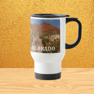 Colorado Red Rocks Landscape Travel Mug