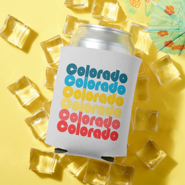 Colorado Retro Can Cooler (In Situ Summer)