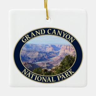 Colorado River at Grand Canyon National Park in AZ Ceramic Ornament