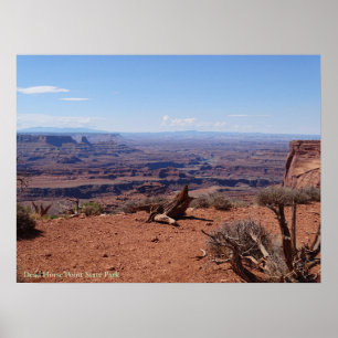Colorado River Canyon, Dead Horse Point State Park Poster