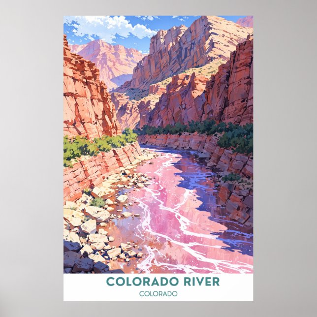 Colorado River, Colorado  Poster (Front)