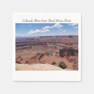 Colorado River from Dead Horse Point napkins