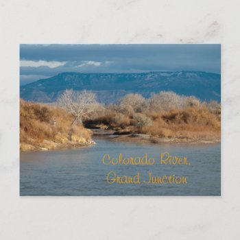 Colorado River Grand Junction Postcard by bluerabbit at Zazzle