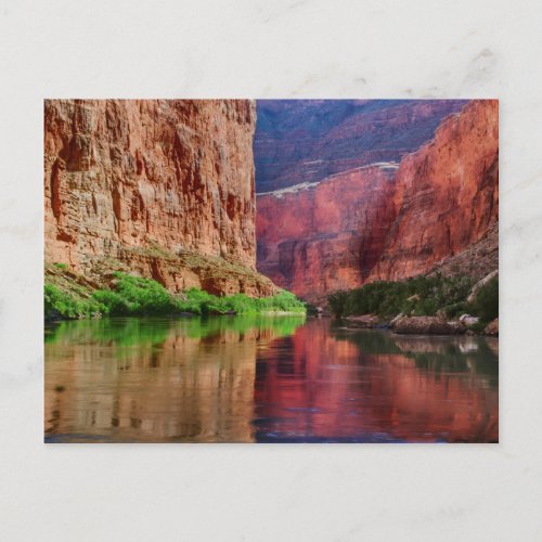 Colorado river in Grand Canyon AZ Postcard