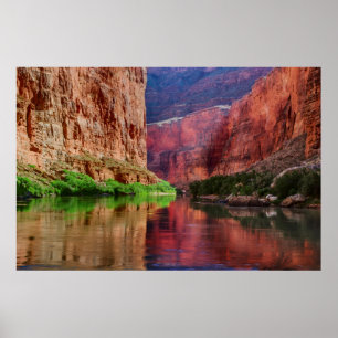 Colorado river in Grand Canyon, AZ Poster