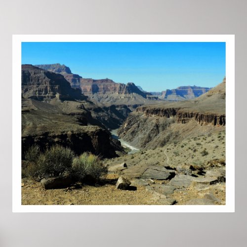 Colorado River in Grand Canyon National Park Poster