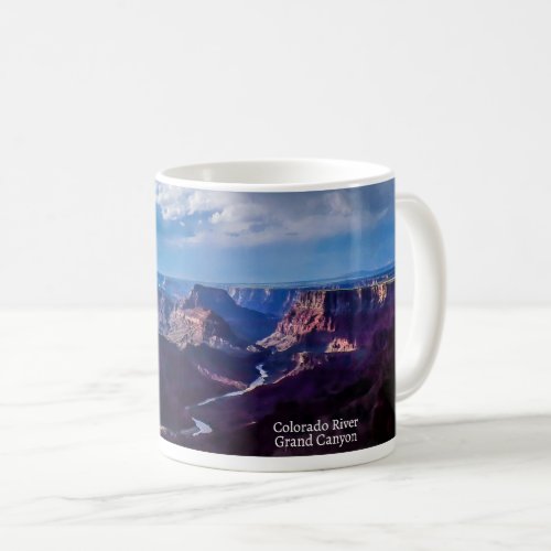 Colorado River View Grand Canyon National Park Coffee Mug