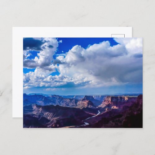 Colorado River View Grand Canyon National Park Postcard