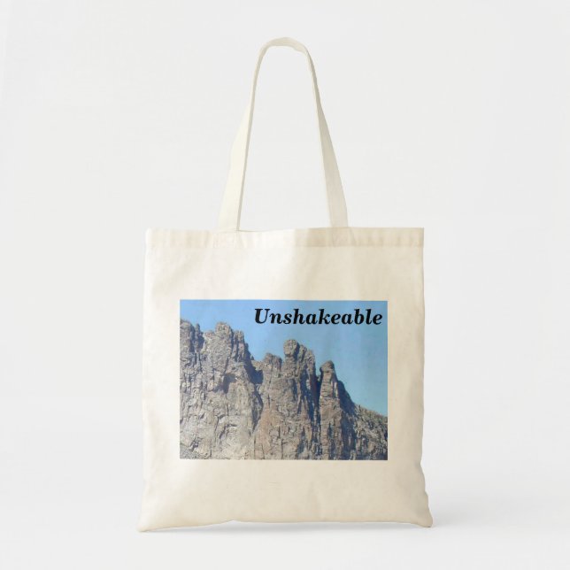 Colorado Rock Mountain Tote Bag (Front)