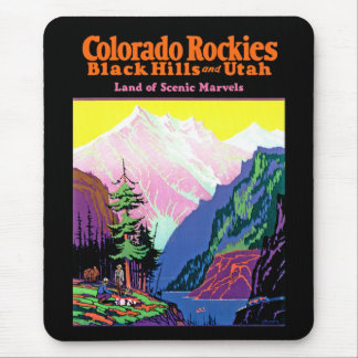 Colorado Rockies ~ Black Hills and Utah Mouse Pad
