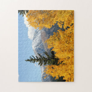 Colorado Rockies in Fall Colors Jigsaw Puzzle