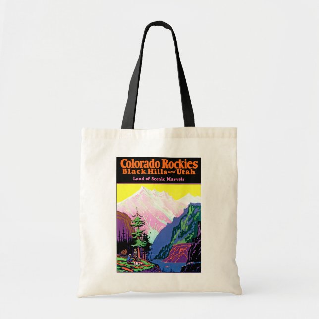 Colorado Rockies Tote Bag (Front)
