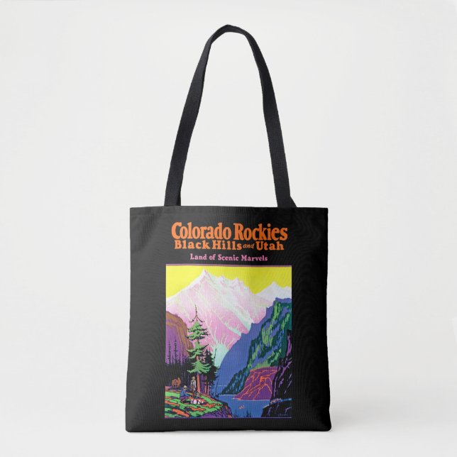 Colorado Rockies Tote Bag (Front)
