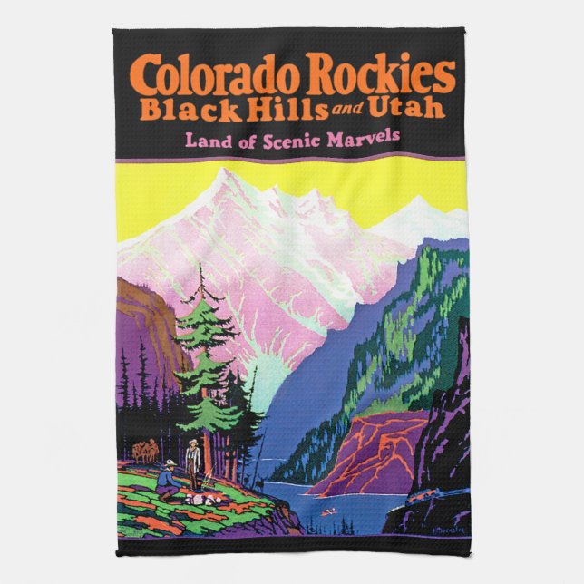 Colorado Rockies Towel (Vertical)