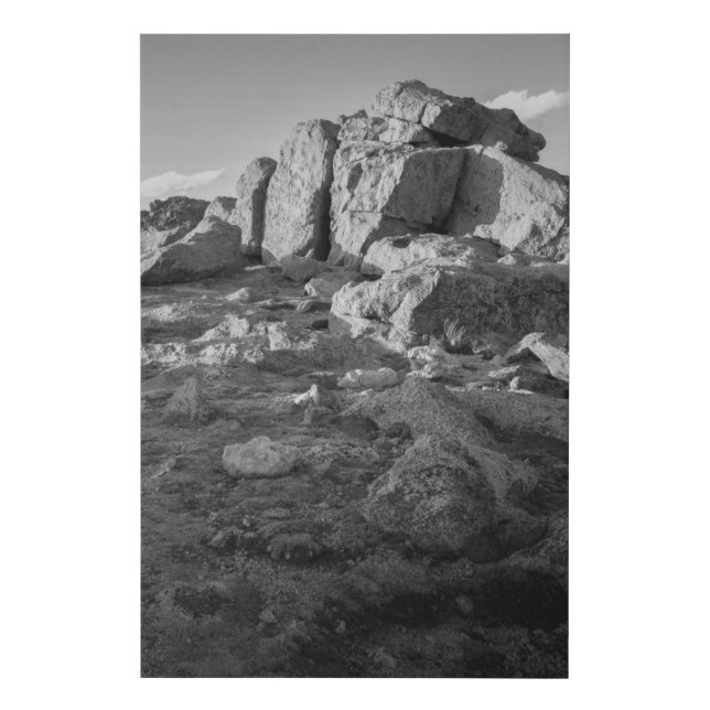 Colorado Rocks Faux Canvas Print (Front)