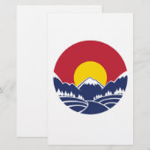 Colorado Rocky Mountain Emblem (Front/Back)