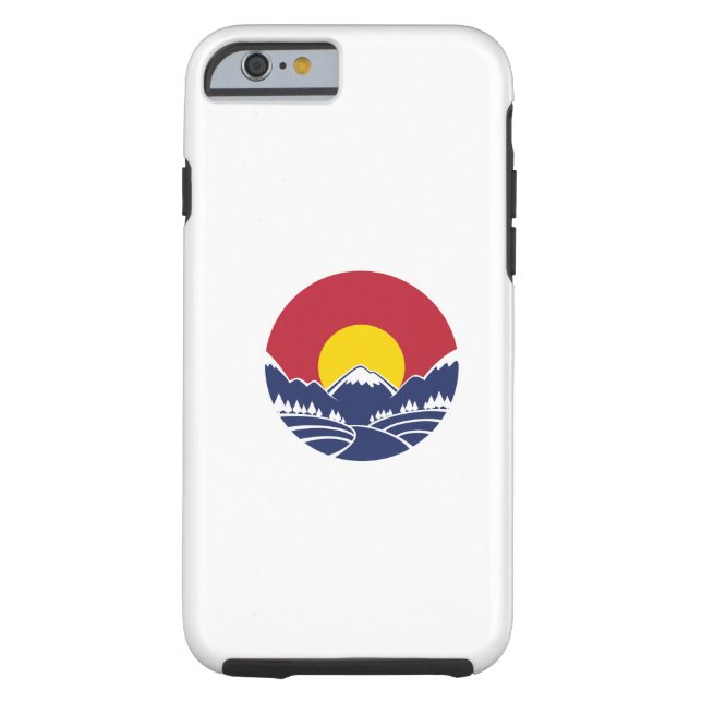 Colorado Rocky Mountain Emblem Case-Mate iPhone Case (Back)