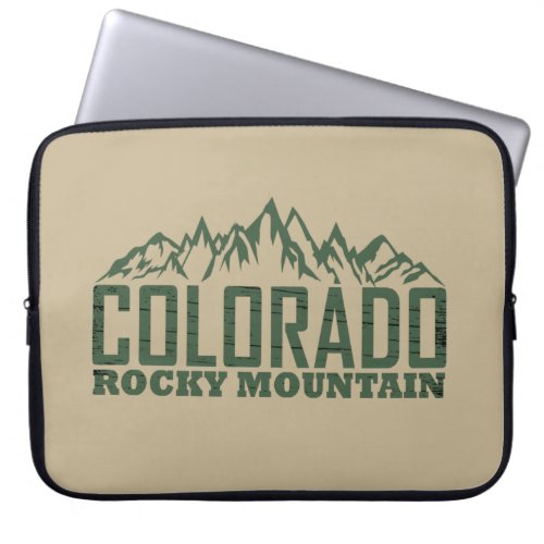 Colorado Rocky mountain National park Laptop Sleeve