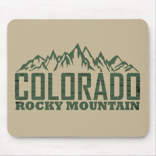 Colorado Rocky mountain National park Mouse Pad