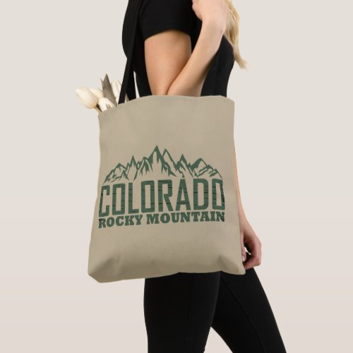 Colorado Rocky mountain National park Tote Bag