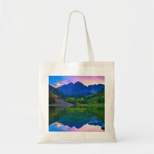 Colorado Rocky Mountains and Lake Tote Bag
