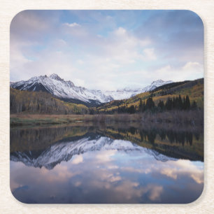Colorado, San Juan Mountains Square Paper Coaster