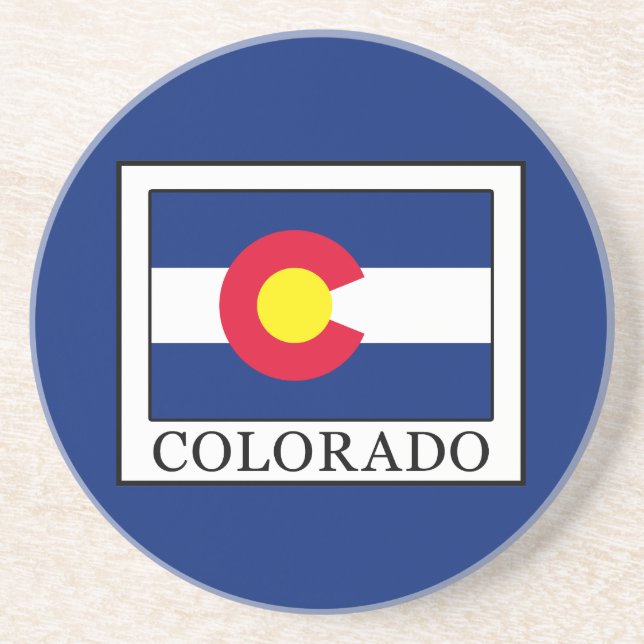Colorado Sandstone Coaster (Front)