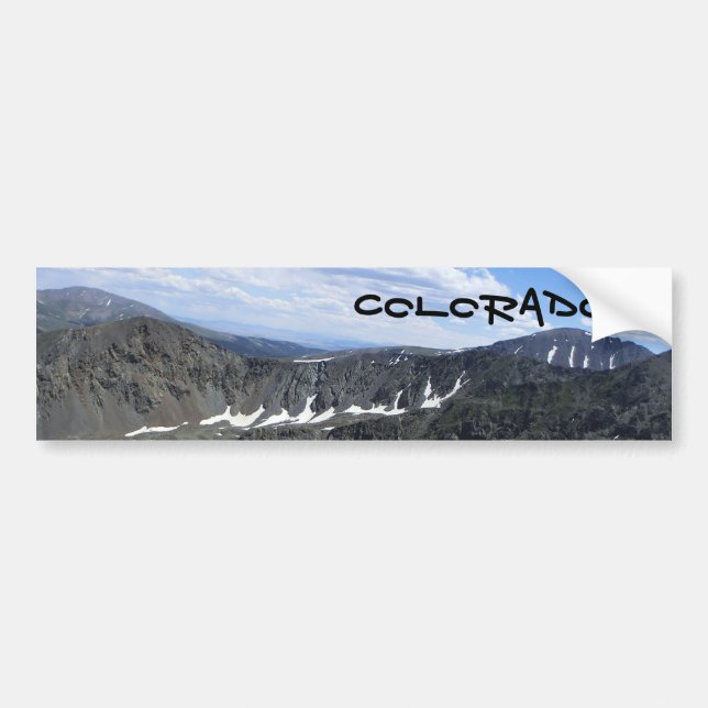 Colorado scenic bumpersticker bumper sticker (Front)