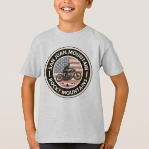 Colorado Scenic Byway San Juan Skyway motorcyle ri T-Shirt