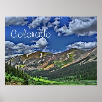 Colorado Scenic Poster by ArtisticAttitude at Zazzle
