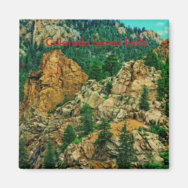 Colorado Seven Falls  Magnet! Magnet (Front)